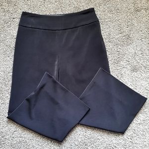White House Black Market cropped pants, black,  size 0.